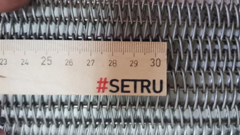 #5 НОМЕР5 Транспортерная сетка спиральная стержневая одинарной сборки проволока нержавейка